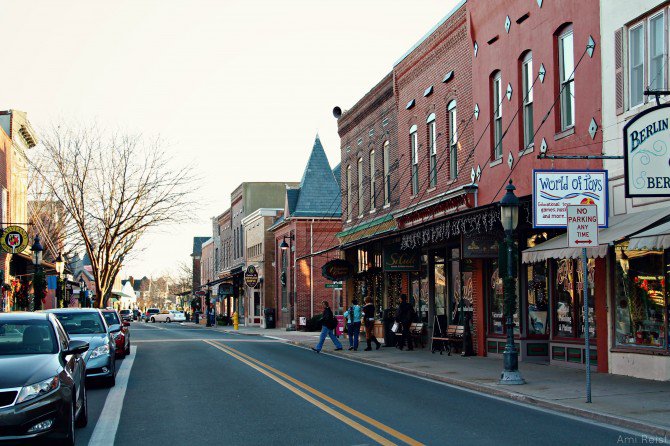 Small Town USA Main Street